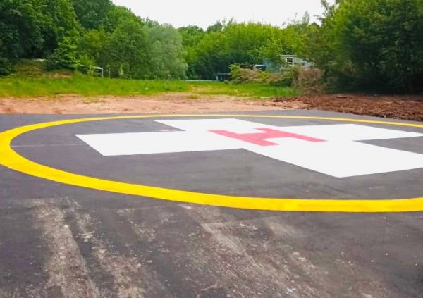 В Арзамасе открыли вертолетную площадку для санитарной авиации