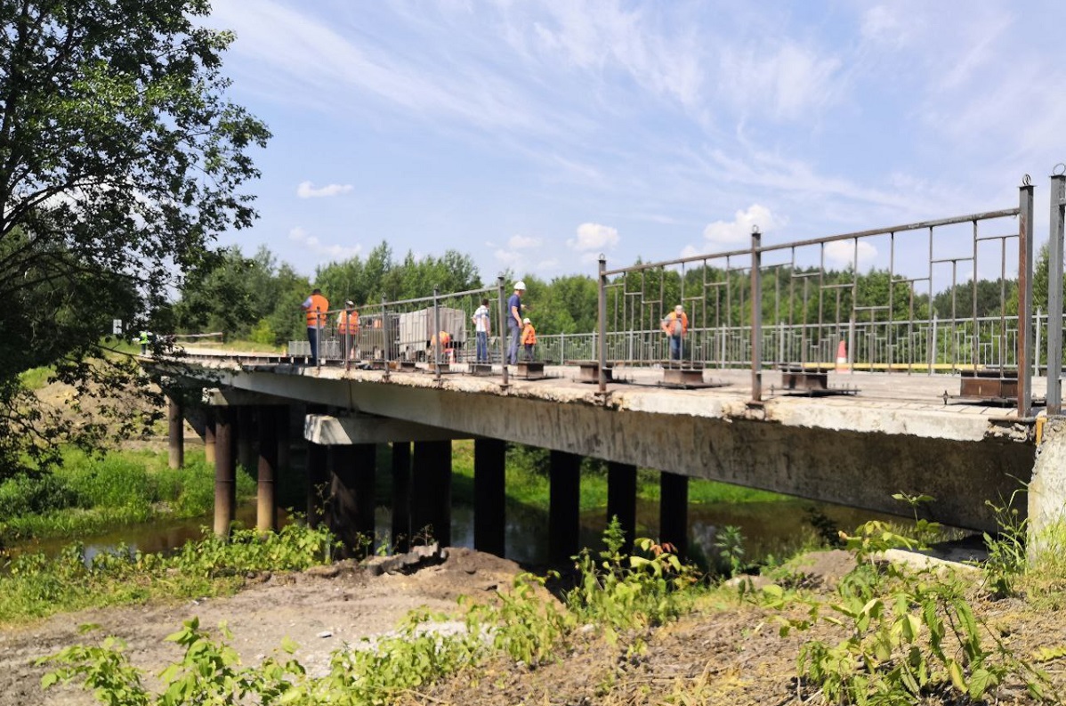 Мост через Узолу в Ковернинском районе Нижегородской области отремонтируют к концу 2022 года