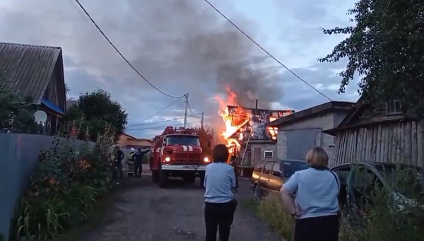 Мужчина погиб на пожаре в частном доме в Балахнинском районе