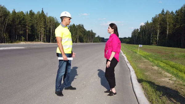 Снят видеоролик о строительстве 4 этапа трассы М‑12 (видео)