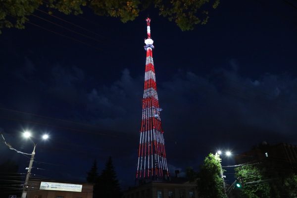 Нижегородская телебашня включит специальную подсветку в день Героев Отечества