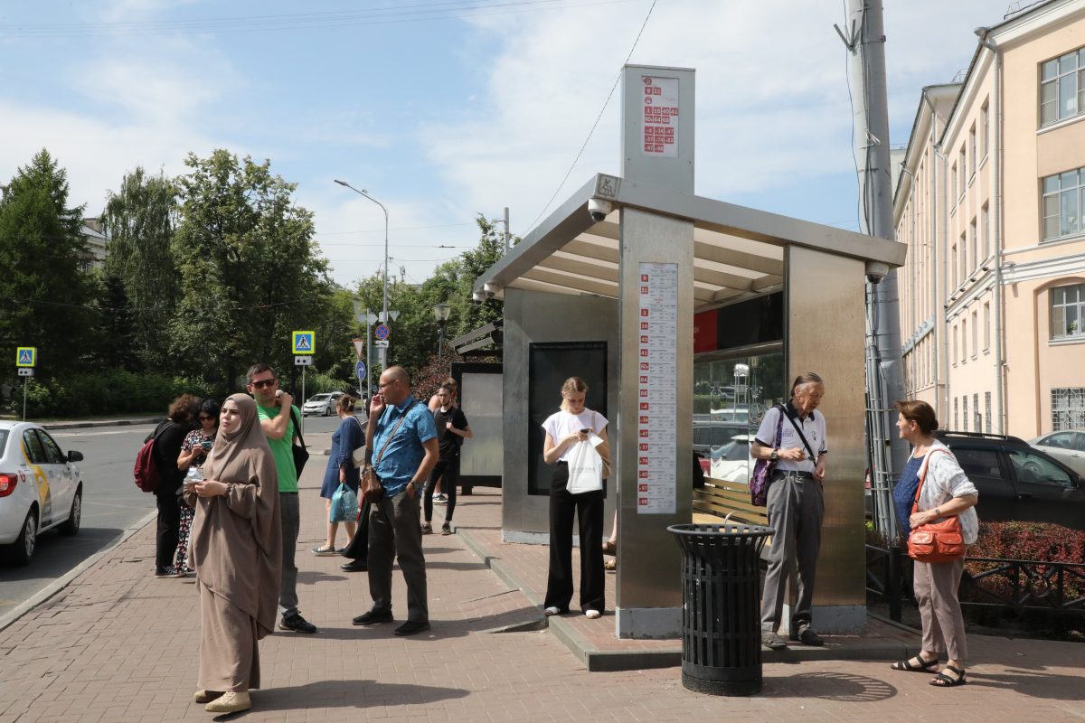 Автобусы А‑47, Т‑82 и Т‑94 снова начали отображаться на «умных остановках» в Нижнем Новгороде