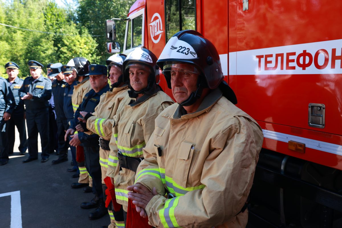 В Дзержинске после реконструкции открыли пожарную часть