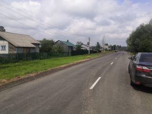 Важную для логистики Первомайского района дорогу отремонтировали с&nbsp;опережением графика