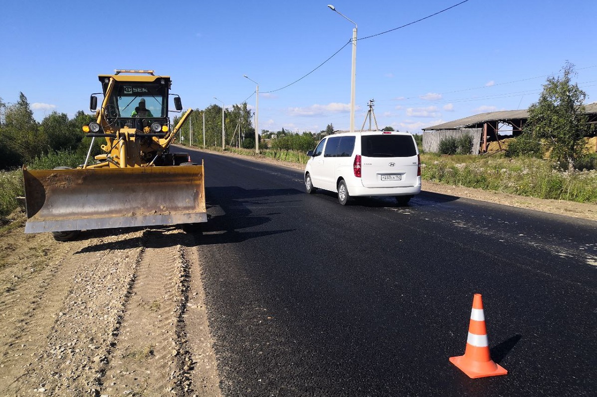 Около 14 км межрегиональной дороги Урень-Шарья-Никольск-Котлас отремонтируют в этом году в Уренском районе