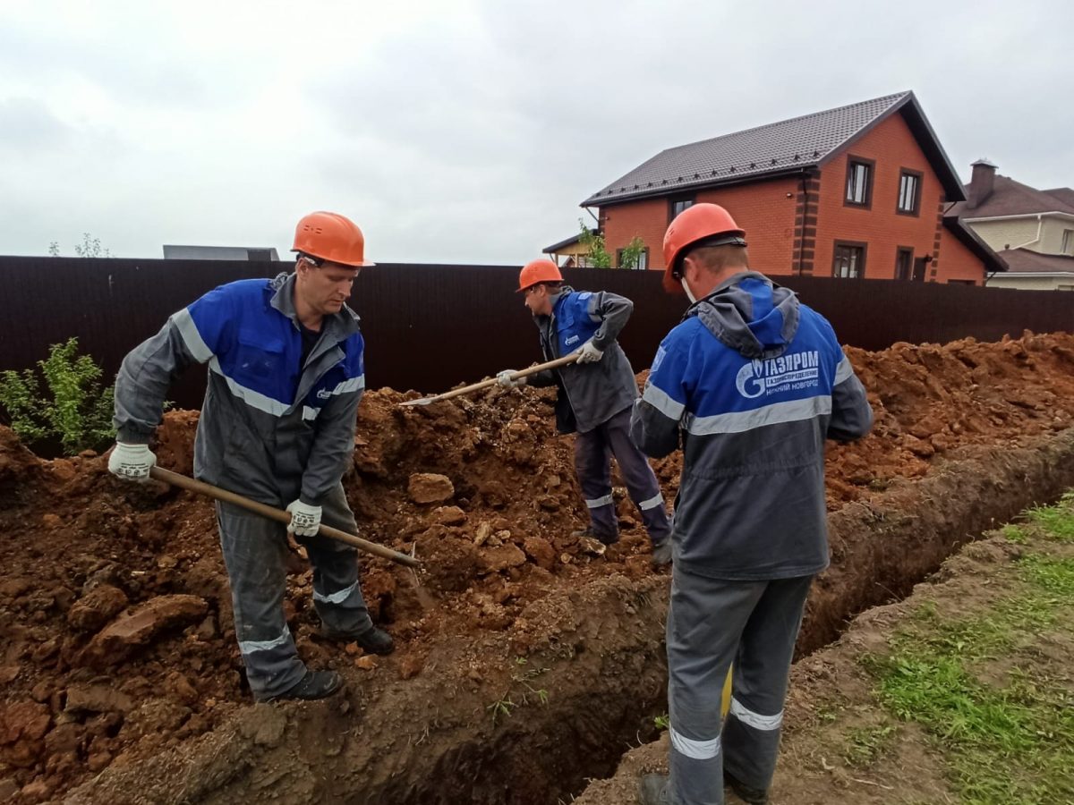 Около 10 км газопроводов будет построено в деревне Кирилловка Арзамасского района по программе догазификации