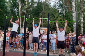 Новая многофункциональная спортивная площадка открылась в&nbsp;Володарском районе