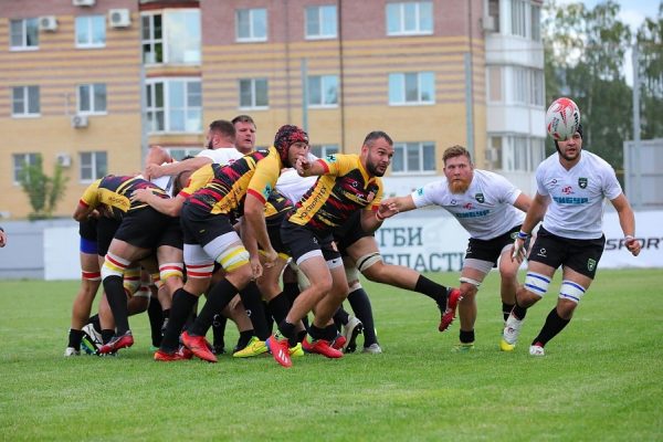 Регбисты дзержинского «Химика» дома уступили столичной «Славе»