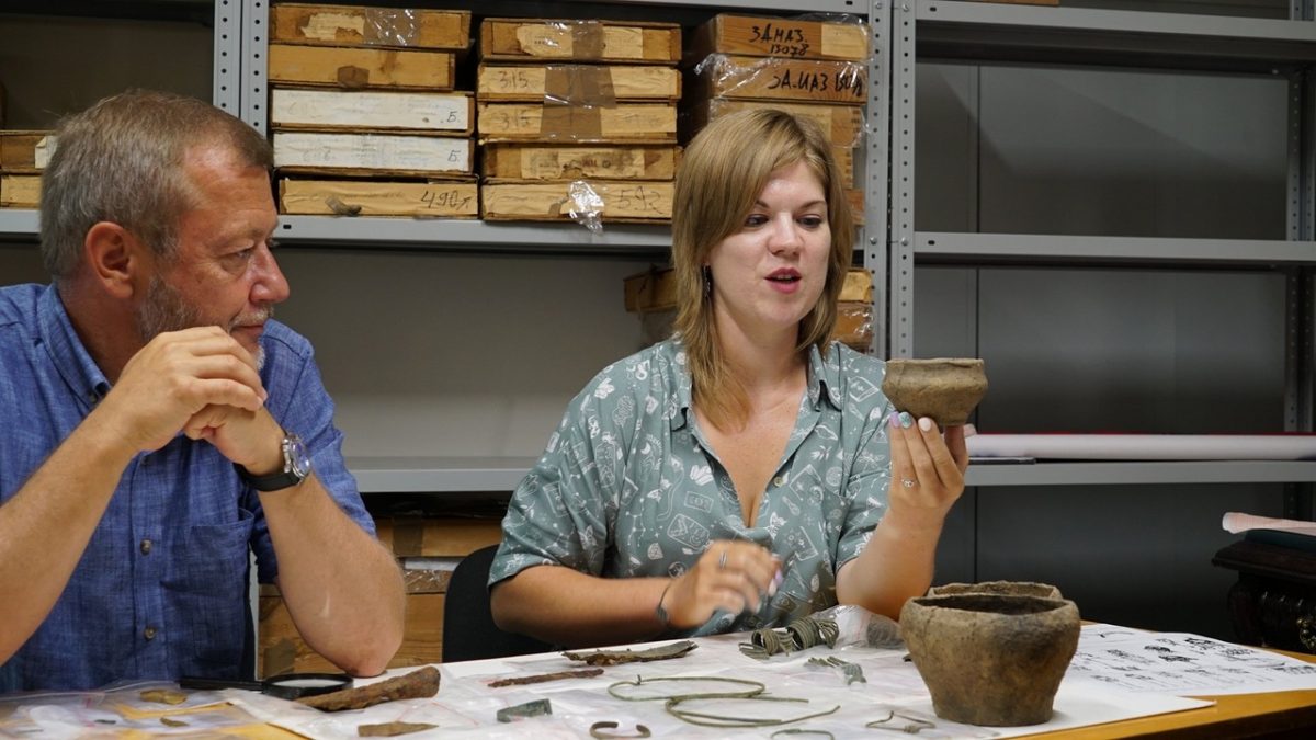 Каменные орудия труда обнаружили археологи в экспедиции в Нижневерейском могильнике племени Мурома