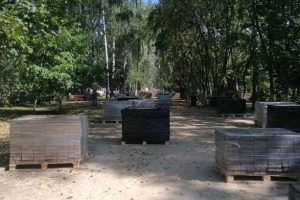 Мэрия начала благоустройство сквера на улице Дьяконова