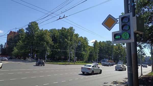На проспекте Гагарина появились новые светофоры