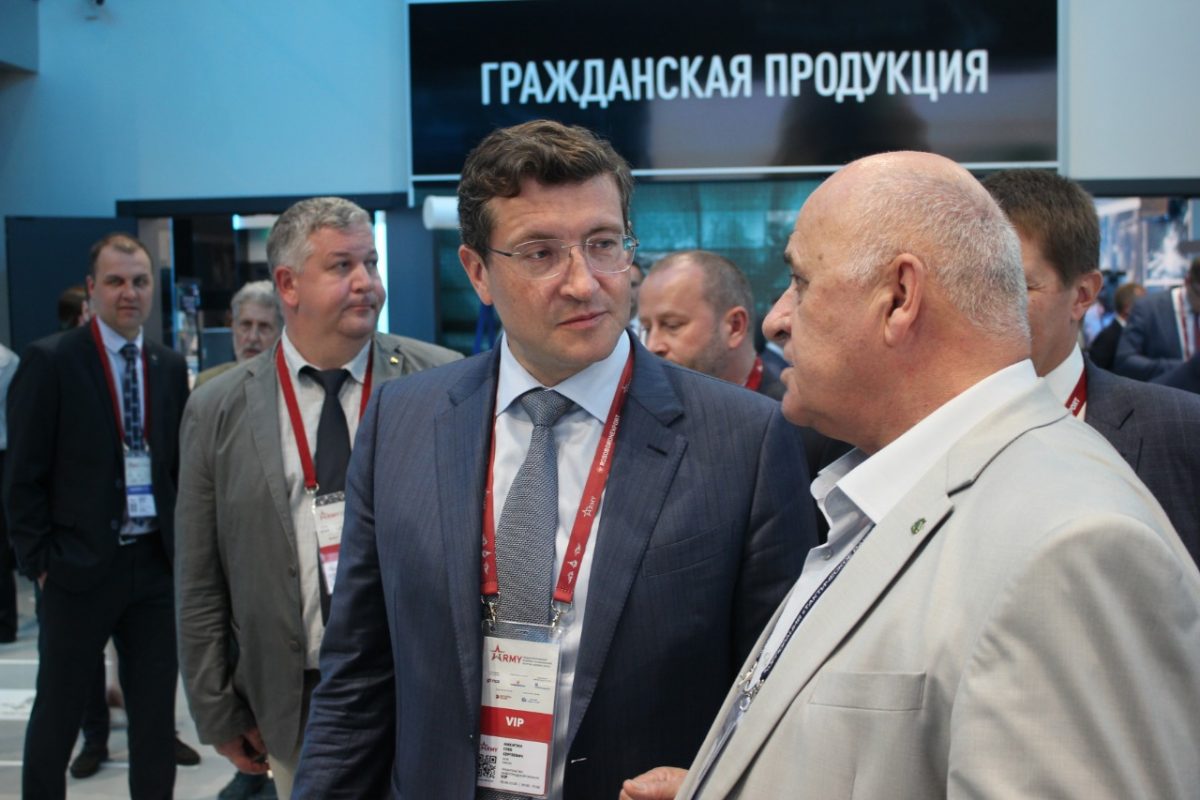Глеб Никитин: «Нижегородские предприятия показали высокий уровень разработок на «Армии-2022»