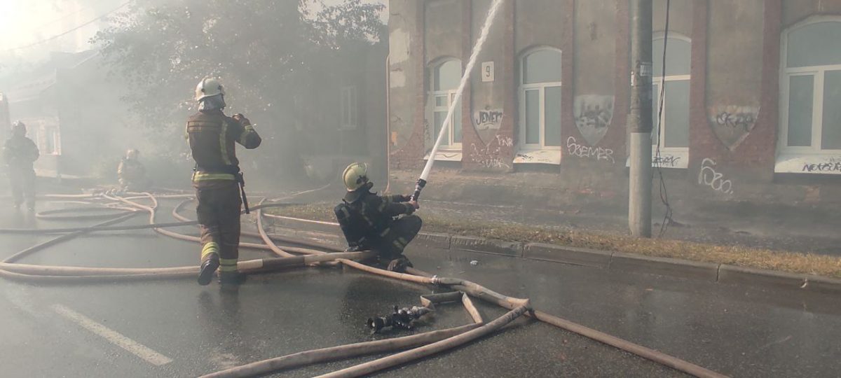 Стали известны подробности пожара на улице Нижегородской