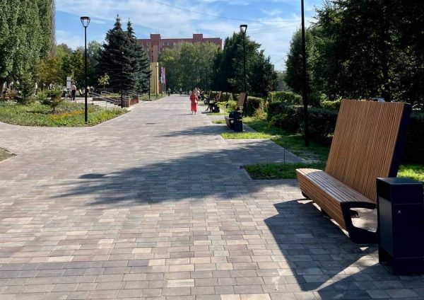 В Советском районе Нижнего Новгорода благоустроили сразу 2 пространства