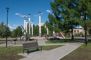 Благоустройство площади Жукова в Нижнем Новгороде завершено