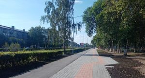 Подрядчик завершил благоустройство сквера на улице Веденяпина
