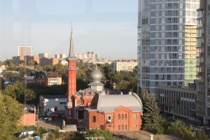 Благоустройство у соборной мечети в Нижнем Новгороде завершится в сентябре