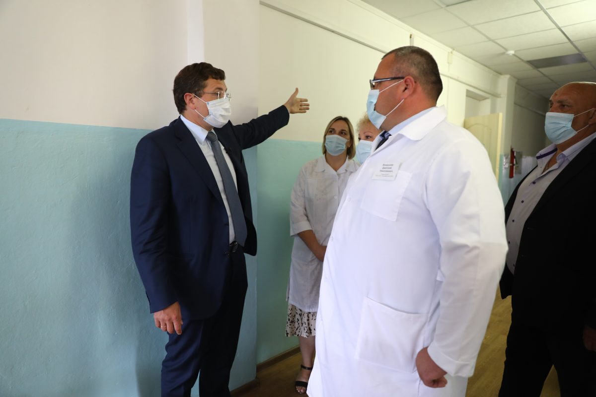 Рабочий визит губернатора Глеба Никитина в Тоншаевский район