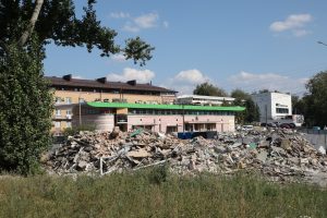 Сенную готовят к строительству метро: снесли автостанцию и «Ту самую шаурму». Смотрим фото
