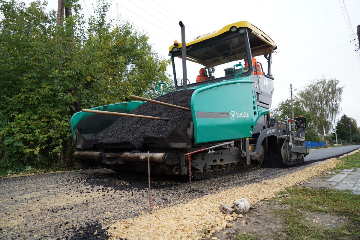 В Дзержинске по проекту «Вам решать!» привели к нормативу более 13,7 км поселковых дорог