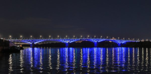 Проект подсветки Канавинского моста признали лучшим в конкурсе «Российский светодизайн»
