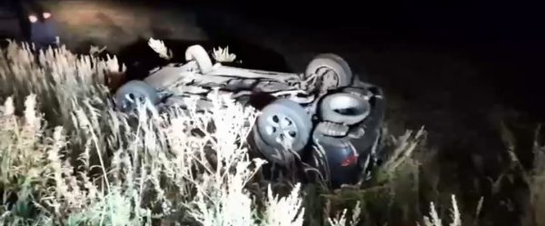 Водитель перевернувшегося Hyundai погиб в Спасском районе