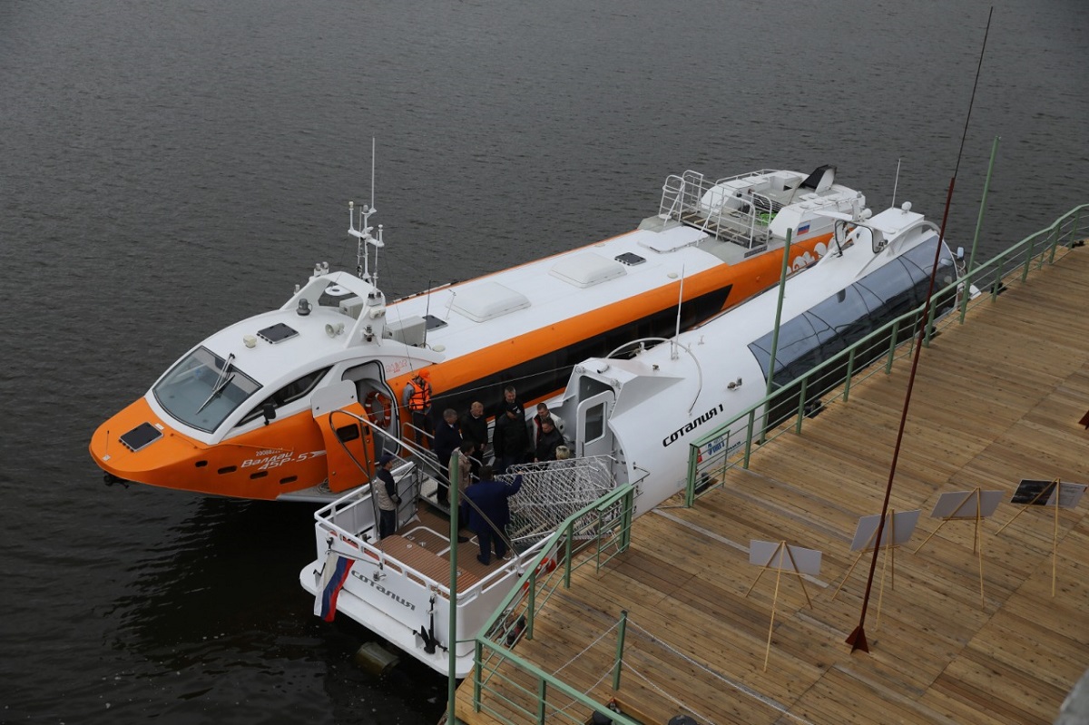 Новое судно «Соталия» планируют отправить в 1 рейс до Стрелки в Нижнем Новгороде 15 сентября