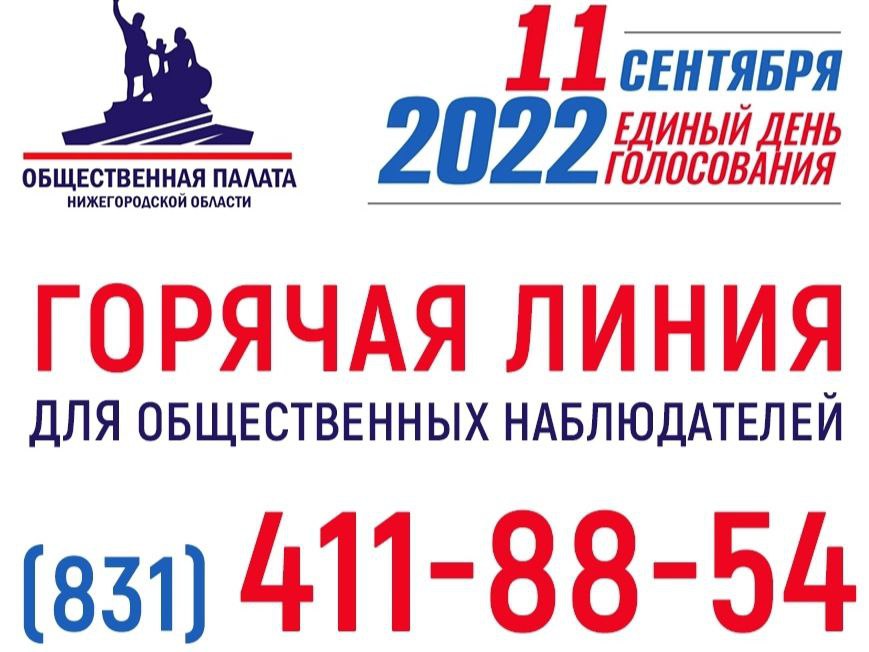 На выборах в Нижегородской области заработала «горячая линия» для наблюдателей