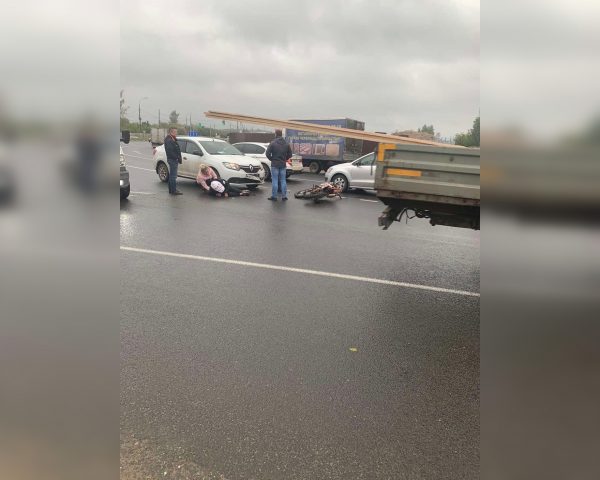 Подросток на мотоцикле устроил ДТП в Кстовском округе