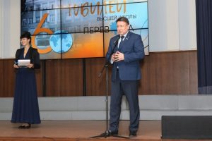 Олег Лавричев поздравил преподавателей и студентов Высшей школы перевода  НГЛУ им. Н.А. Добролюбова с 60-летием
