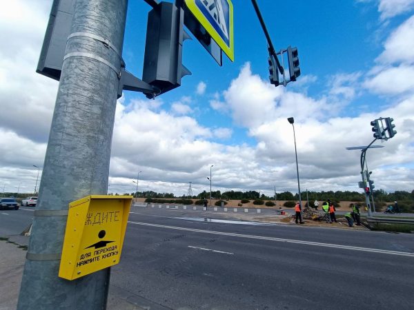 Первый светофор на солнечных батареях появился в Нижнем Новгороде