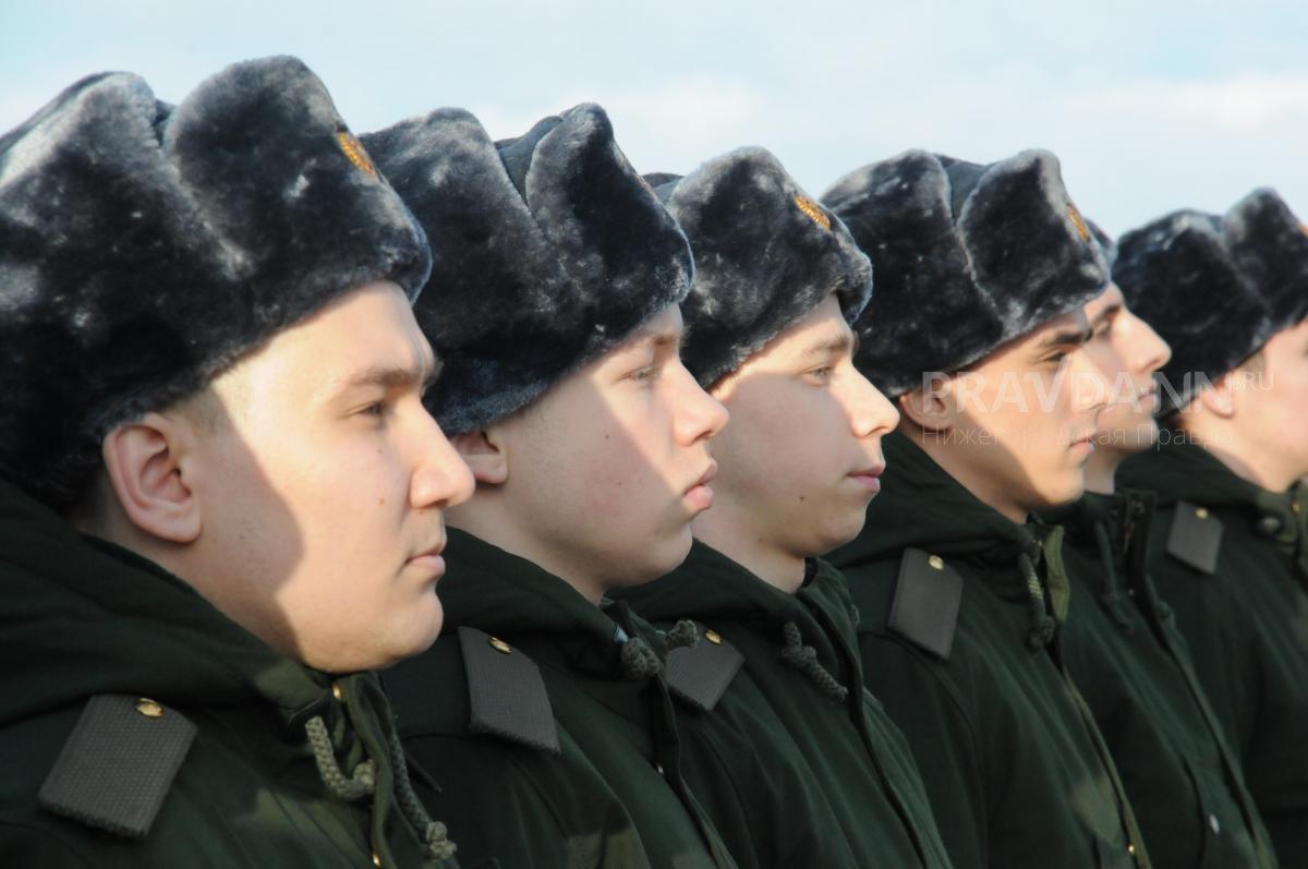 Более 1100 нижегородцев отправились в армию в рамках осеннего призыва