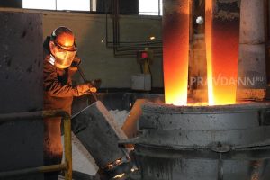 Объем металлургического производства вырос на 24,2 % за год в Нижегородской области