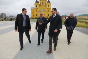 Председатель Государственной Думы Вячеслав Володин с рабочей поездкой прибыл в Нижний Новгород