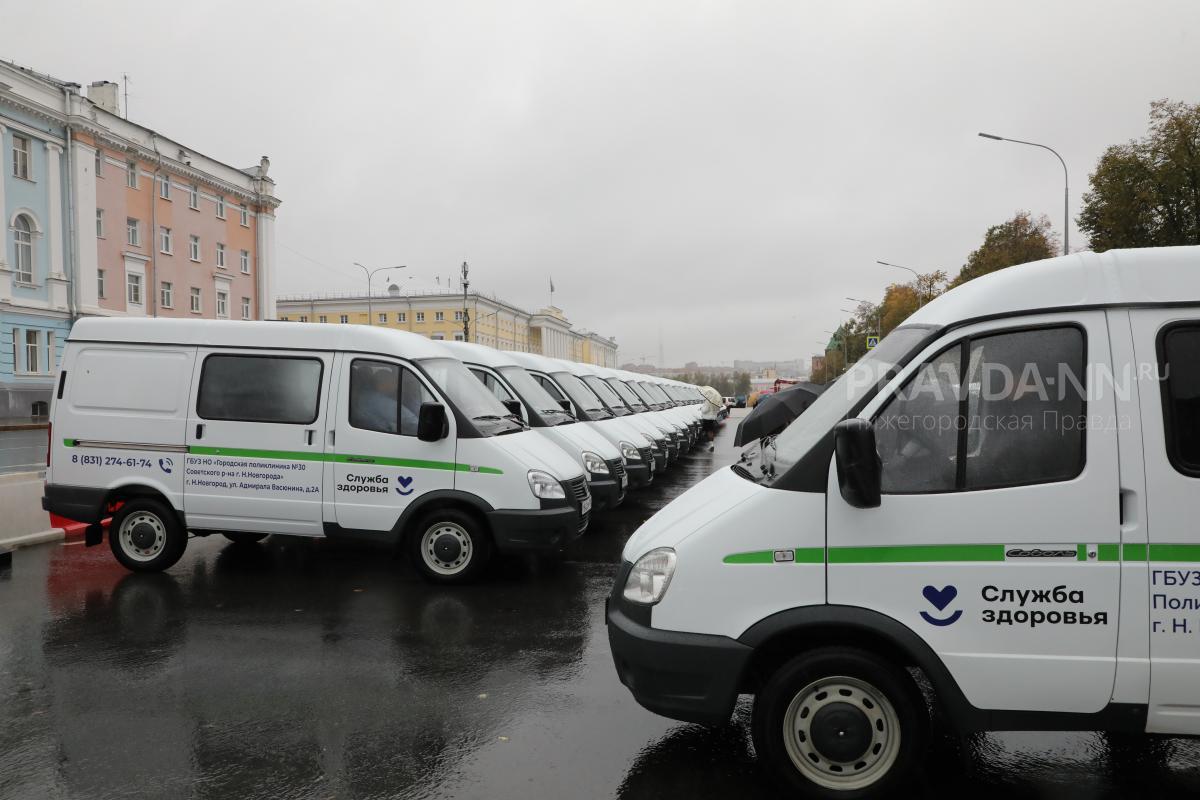 Еще 46 новых «скорых» за 70 млн рублей появились в Нижегородской области