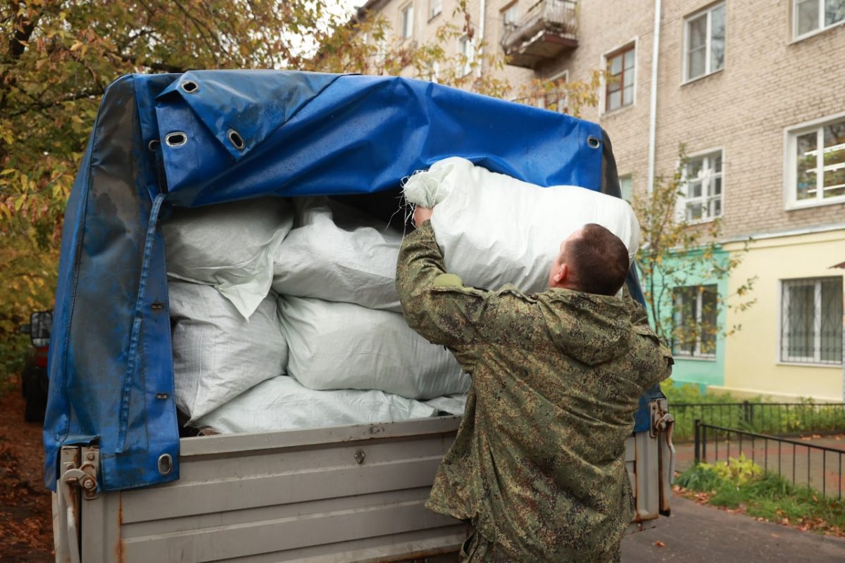 Новая партия гуманитарной помощи из Дзержинска отправилась в зону спецоперации