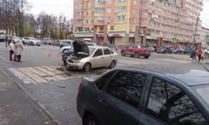 Проезд на красный привел к ДТП в Советском районе Нижнего Новгорода