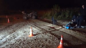 Мужчина перевернулся на квадроцикле и погиб в Богородском районе