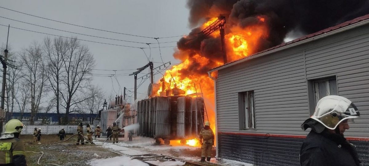 Прокуратура организовала проверку после пожара на подстанции в Нижнем Новгороде