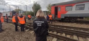 Следователи заинтересовались сходом электрички с рельсов в Нижнем Новгороде