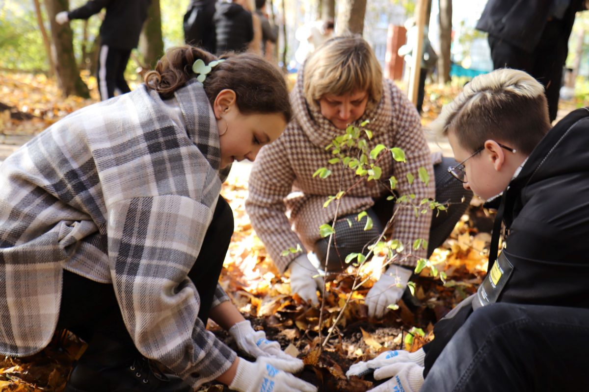 В арзамасском дендрарии волонтеры высадили 80 саженцев растений