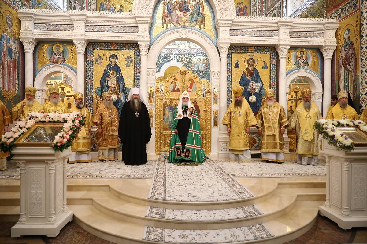 Святейший Патриарх Кирилл поздравил верующих с праздником