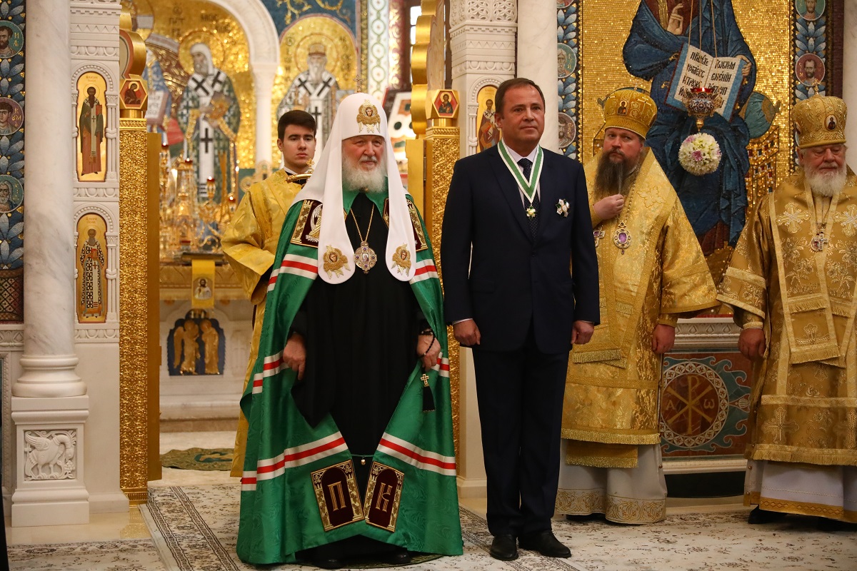 Полпред президента РФ в ПФО получил орден преподобного Серафима Саровского II степени