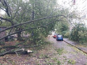 Последствия непогоды устраняют в Нижнем Новгороде