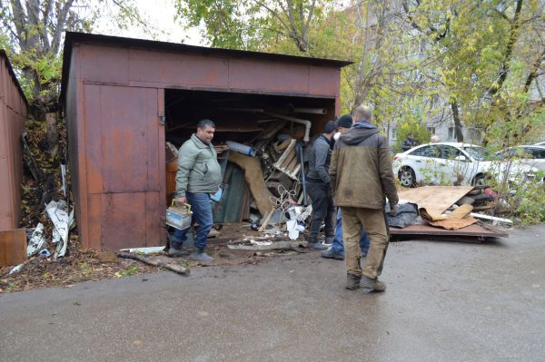 18 нелегальных гаражей рядом с детсадом снесут в Московском районе Нижнего Новгорода