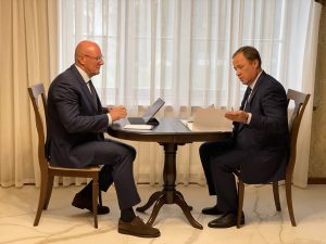 Дмитрий Чернышенко и Игорь Комаров обсудили меры поддержки мобилизованных из&nbsp;ПФО