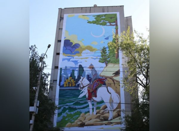 Нижегородский мурал «Река времени» борется за звание лучшего граффити фестиваля «ФормART»