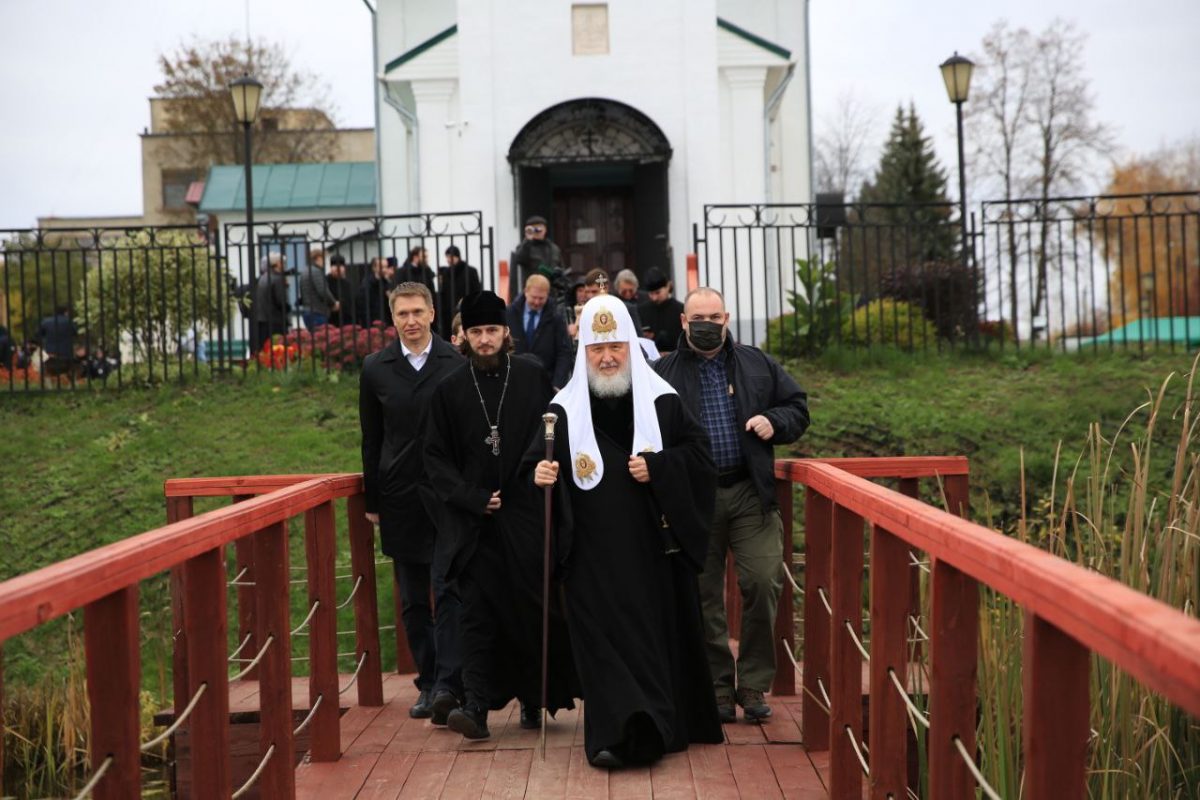 Глеб Никитин вместе с Патриархом Кириллом посетил Лукоянов