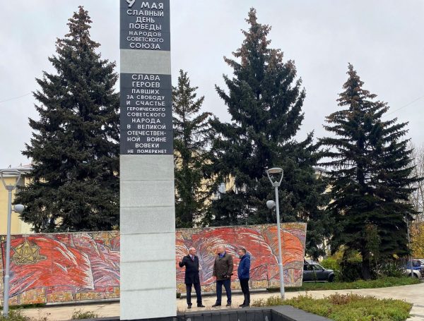 Монумент Славы отреставрировали на Чаадаева в Нижнем Новгороде