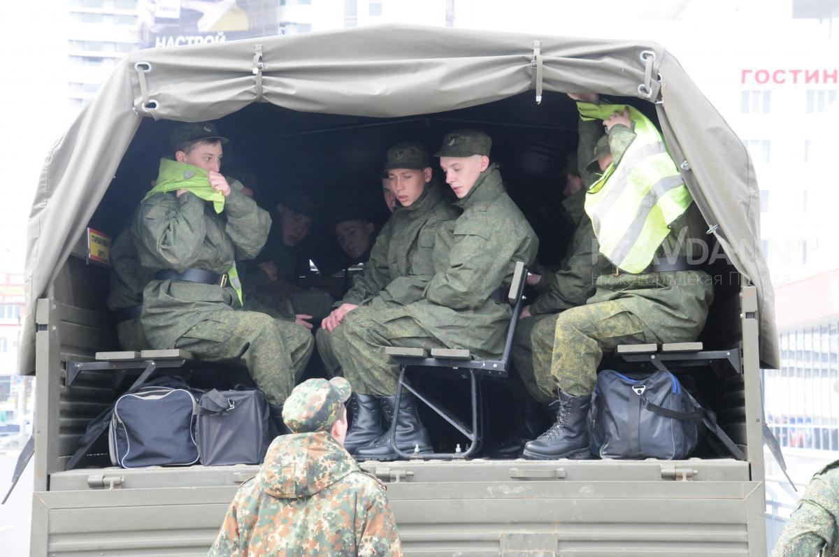 Около 1,3 тысячи новобранцев из Нижегородской области отправлены в войска